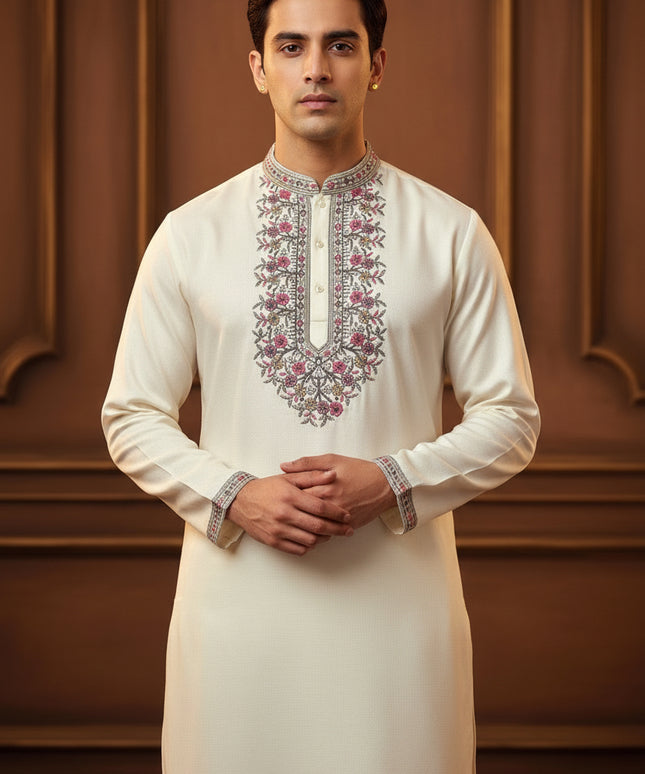 Mens kurta set with dupatta