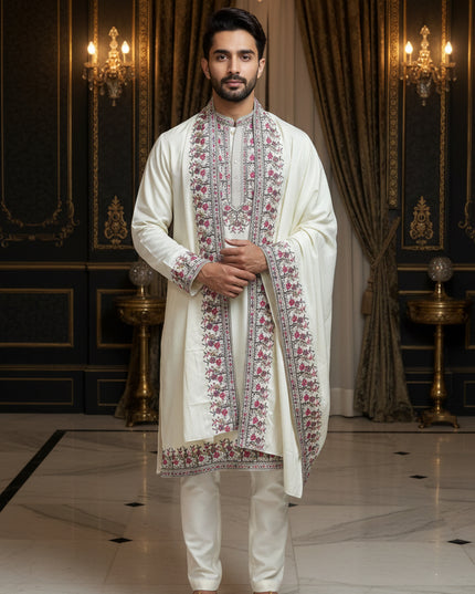 Mens kurta set with dupatta