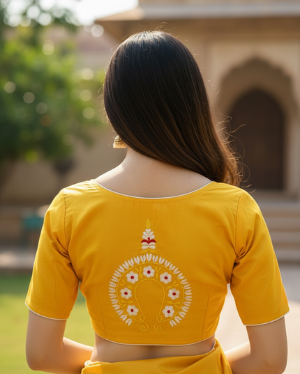 Yellow Blouse