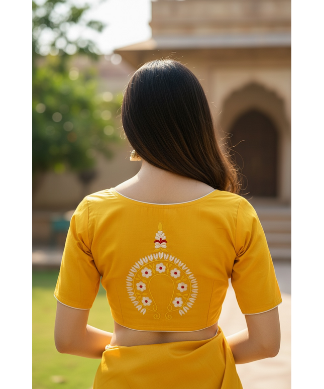 Yellow Blouse