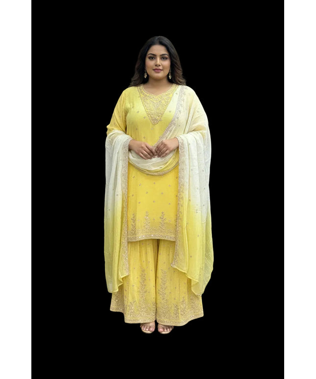 Plus size Kurti with lehenga