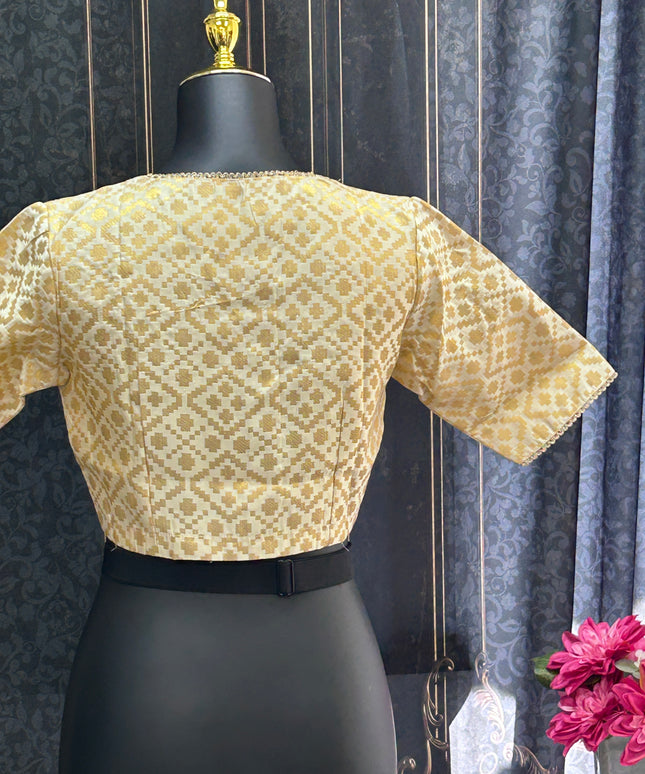 Gold blouse