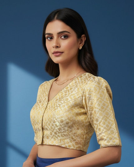 Gold blouse