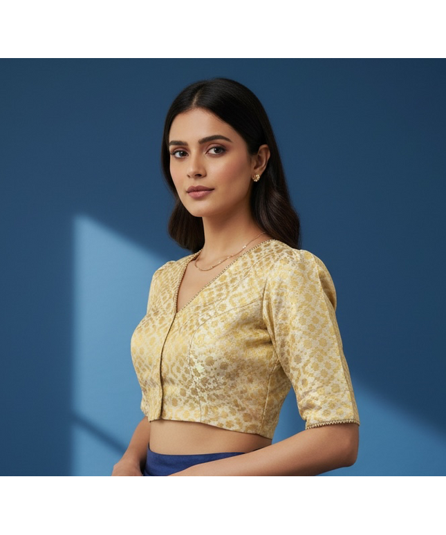 Gold blouse