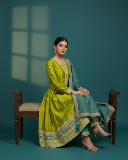 Anarkali Kurti set