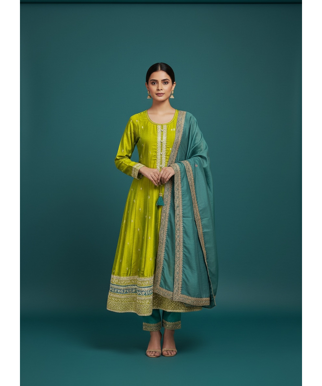 Anarkali Kurti set