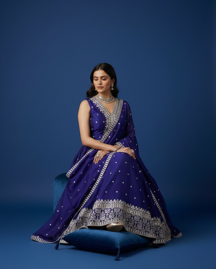Purple lehenga Choli set