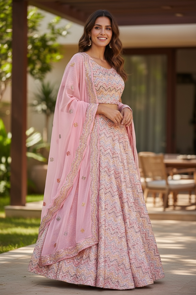 Chaniya choli set ~ lehenga choli by Kurti Connection USA