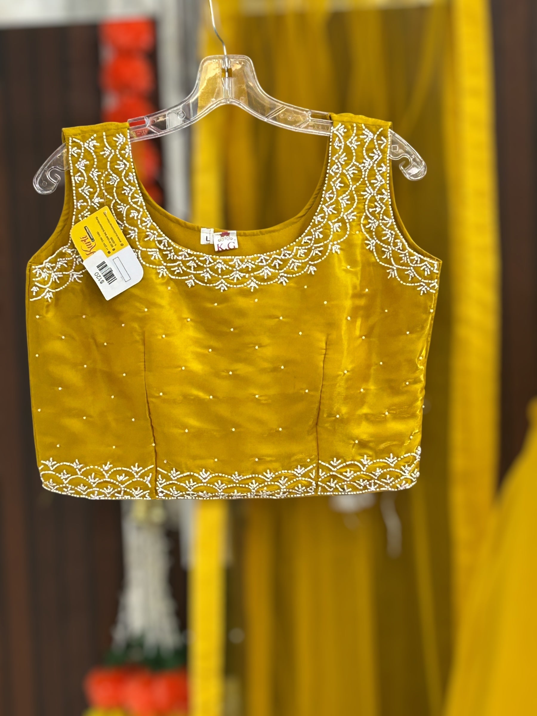 Tissue organza lehenga Choli - Kurti Connection USA