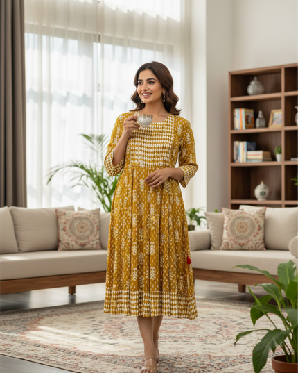Jaipur cotton Kurti : plus size