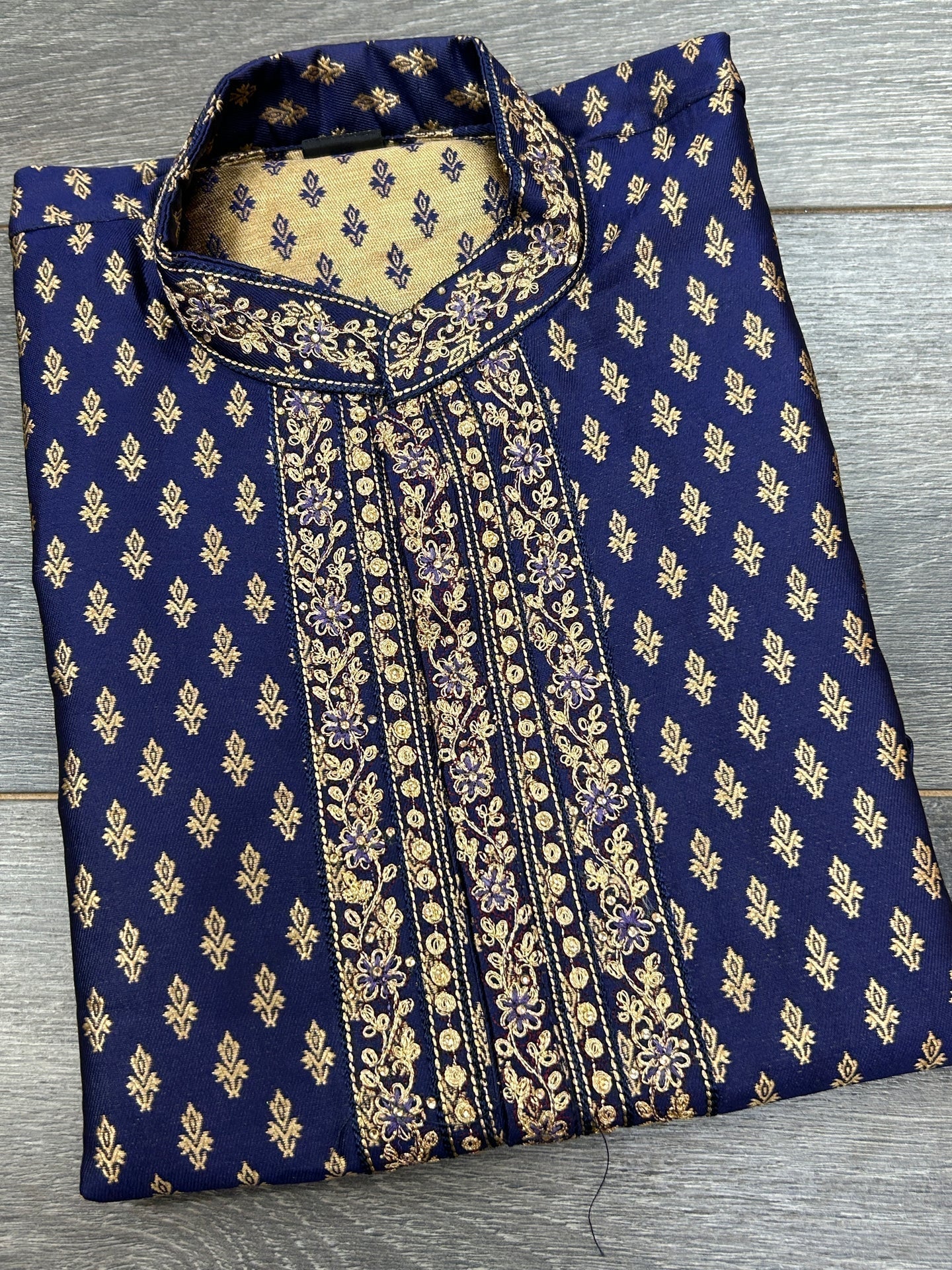 Silk short kurta - Kurti Connection USA