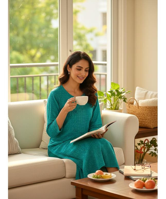 Chikankari kurti