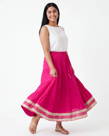 Cotton skirt : garba