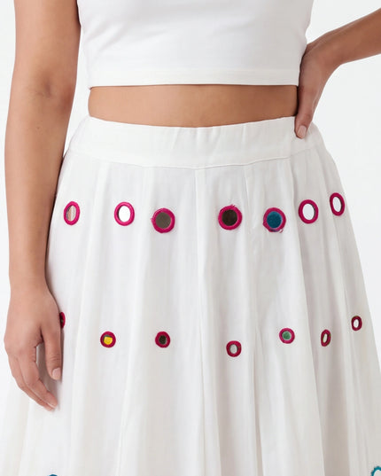 Lehenga Skirt : garba chaniya
