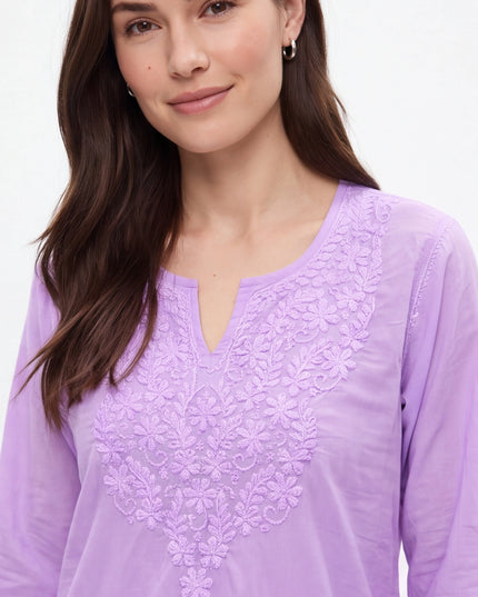 Chikankari kurti