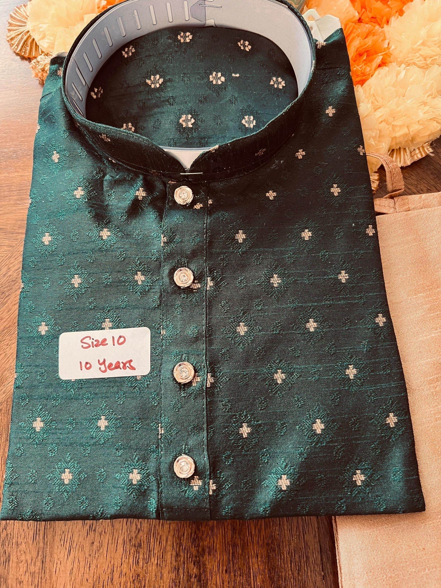 Silk kurta pajaama set for boys - Kurti Connection USA