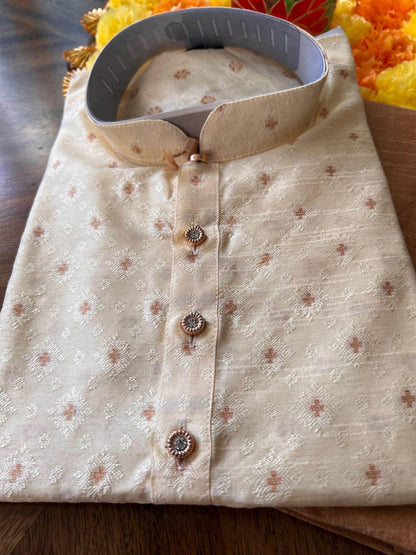 Silk kurta pajama for boys - Kurti Connection USA