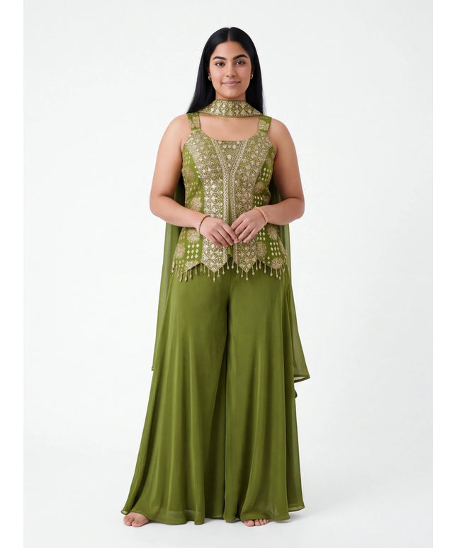 Wedding guest collection : Sharara suit