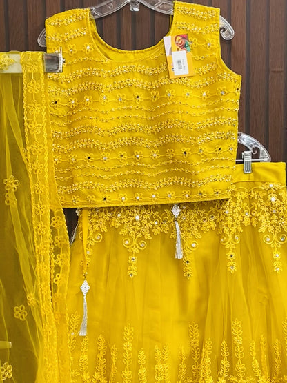 Yellow lehenga Choli set
