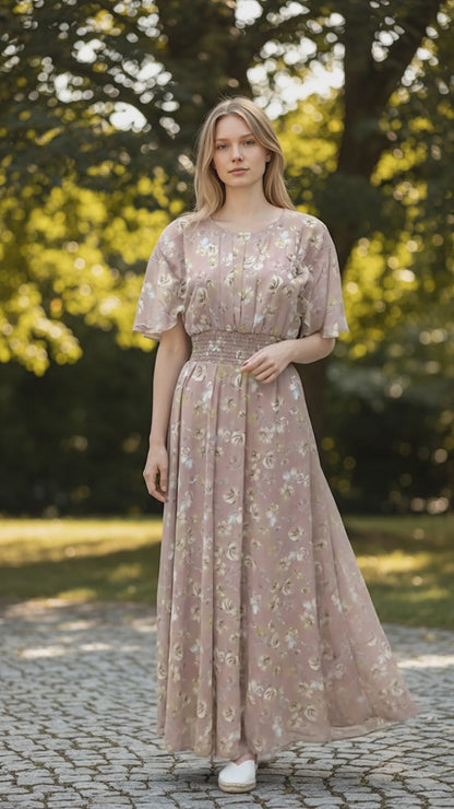 georgette frock