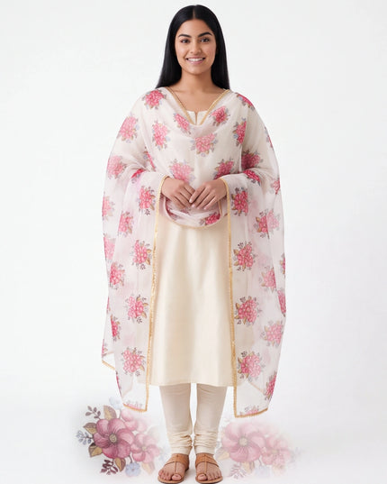 Printed dupatta