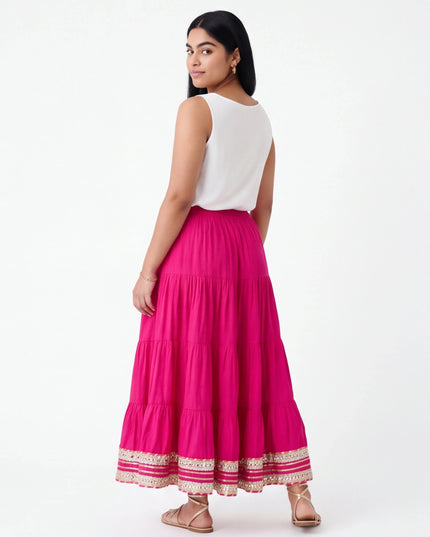 Cotton skirt : garba