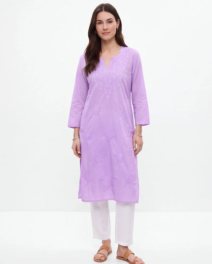 Chikankari kurti