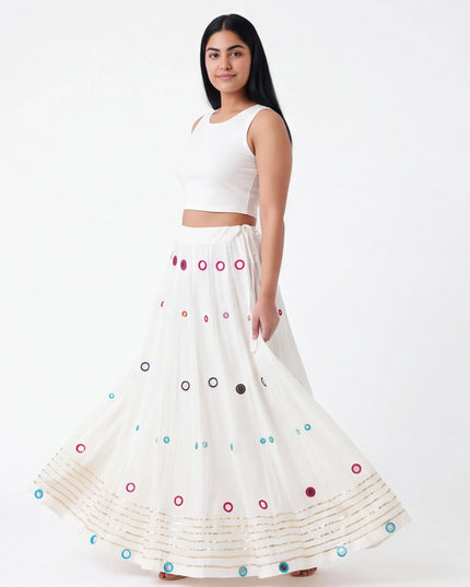 Lehenga Skirt : garba chaniya