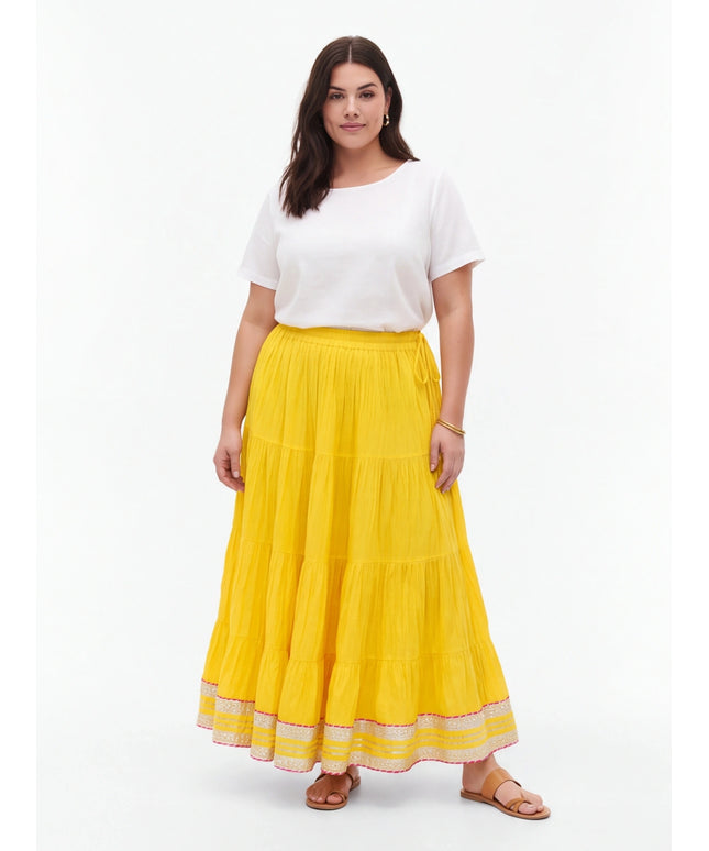 Cotton Lehenga Skirt - garba chaniya