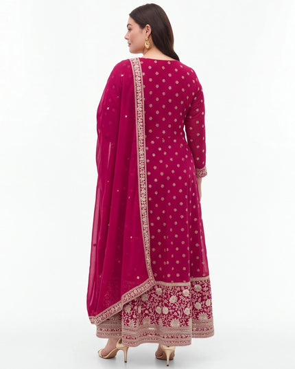 Chiffon Anarkali suit