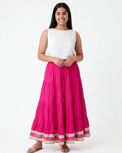 Cotton skirt : garba